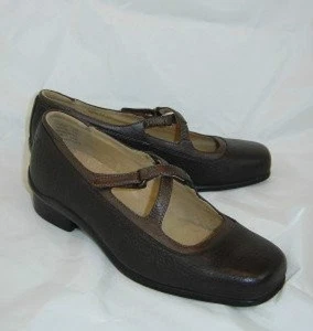 Aravon Evelyn WOE03BR braune Mary-Jane Schuhe 7 B - Bild 1 von 2