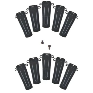 10 SZTUK Klips do pasa biodrowego ze śrubą do radia Baofeng BF-888S UV-6R Retevis H-777 - Zdjęcie 1 z 4