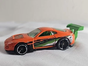 Hot Wheels Toyota Supra Super Tsunami Orange DieCast Tuner Sports Car Vintage - Picture 1 of 9