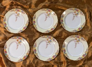 Juego de 6 platos de ensalada Paul Muller Baviera The Camden porcelana 6 7/8" - Imagen 1 de 5