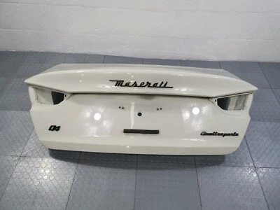 14-19 MASERATI QUATTROPORTE S Q4 TAPA MALETERO PORTÓN TRASERO MONTAJE BLANCO Foto 1 de 4