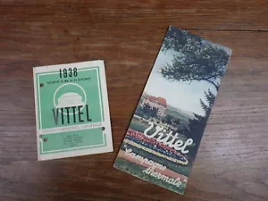 Lot Anciennes BROCHURES TOURISME VITTEL Vosges - Picture 1 of 1