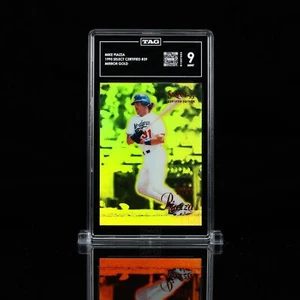 Mike Piazza 1995 Pinnacle Select Certified Mirror Gold #39 HOF TAG 9 MINT pop 1 - Picture 1 of 2