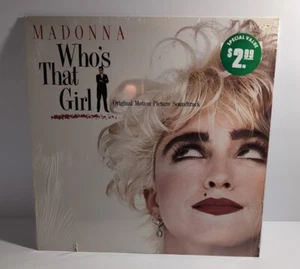 MADONNA "Who's That Girl" 1987 Warner Bros. New  SEALED (Cut) LP - Bild 1 von 4
