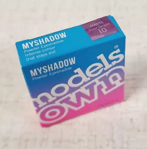Models Own MYSHADOW Powder Eyeshadow Eye Makeup 10 MATTE SOUR GRAPE Purple Shade - Picture 1 of 1