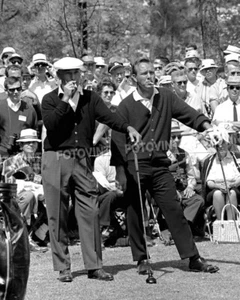 BEN HOGAN & ARNOLD PALMER Smoking Photo 1966 MASTERS Golf 8x10 11x14 16x20 (B17) - Picture 1 of 1