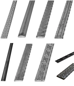 2m Länge Handlauf 40x6 mm Treppengeländer aus schmiedeeisen - Bild 1 von 8