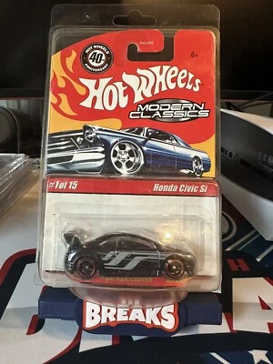 Honda Civic SI 2007 clásico moderno Hot Wheels variación 40 aniversario muy buen estado Foto 1 de 4