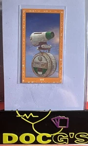 Tarjeta Star Wars Topps 206 T206 2022 Wave 3 Orange Starfield - D-O - Imagen 1 de 2