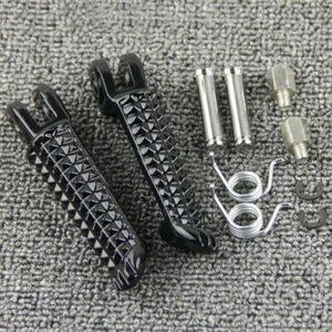 Front Rider Foot Pegs Footrest Fits Yamaha YZF R1 R1M R1S 98-22 R6 R6R R6S 99-20 - Picture 1 of 2
