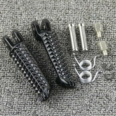 Front Rider Foot Pegs Footrest Fits Yamaha YZF R1 R1M R1S 98-22 R6 R6R R6S 99-20 - Image 1 of 2