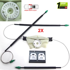 KITS DE REPARACIÓN REGULADOR VENTANA SEAT LEON PARA VENTANAS LATERALES DELANTERAS IZQUIERDA Y DERECHA - Imagen 1 de 1