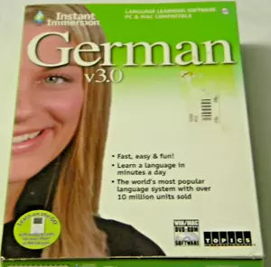 German Language Software Instant Immersion v.3 (C) - Picture 1 of 8