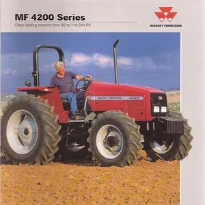 MASSEY FERGUSON MF 4235 4240 4243 4245 253 4255 4260 4263 MANUEL D'ENTRETIEN DU TRACTEUR - Photo 1/2