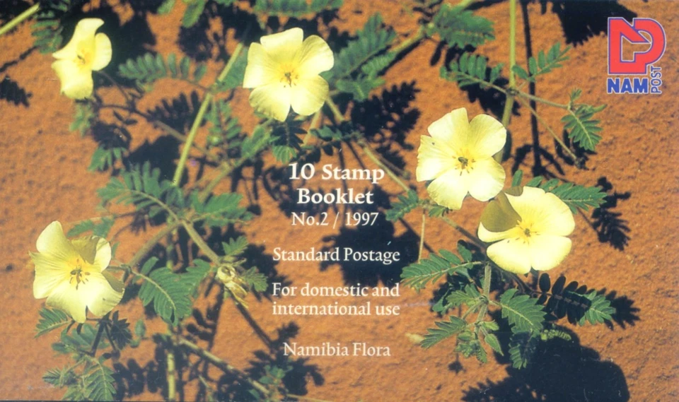 Namibia. Flora. Flores 1997. Folleto. Foto 1 de 1