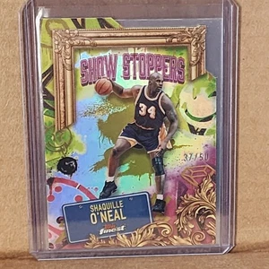 Shaquille O'Neal 2025 Finest Gold Refractor Show Stoppers #37/50 LA Lakers - Bild 1 von 3