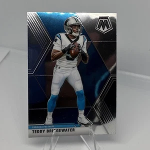 Tarjeta plateada 2020 Panini Mosaic NFL Teddy Bridgewater #38 Carolina Panthers NFL - Imagen 1 de 2