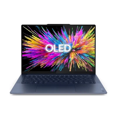 Lenovo Notebook Yoga Slim 7 14" Touch 3K Qualcomm Snapdragon 16GB RAM 1TB SSD Bl - Immagine 1 di 4