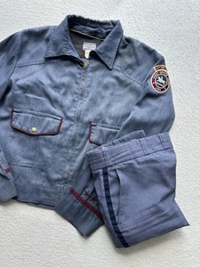 Vintage 1950s USA Post Office Letter Carrier Gab Uniform Jacket Trousers POD - Picture 1 of 15