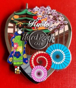 HRC Hard Rock Cafe Kyoto Collage 3D Magnet Guitar Pick Series NEW OVP - Picture 1 of 3