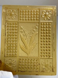 Antique Victorian Pressed Glass Mosaic Window Pane Tile Old Addison Glass Works - Picture 1 of 7
