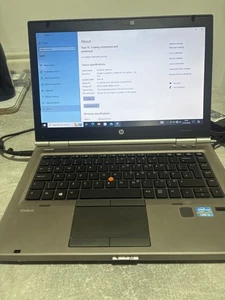 HP i5 Laptop EliteBook 8470w i5 3rd Gen 4GB RAM  i5-3360M 14" - Picture 1 of 4