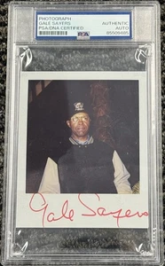 Gale Sayers Signed Autographed 3x5 Polaroid Photo PSA/DNA Encapsulated - Picture 1 of 1