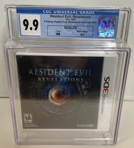 CGC 9.9 A++ Resident Evil Revelations (Nintendo 3DS) Graded Sealed NEW - Picture 1 of 4