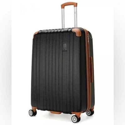 Miami CarryOn Collins 20” Expandable Retro Spinner Luggage suitcase travel bag - Image 1 of 4