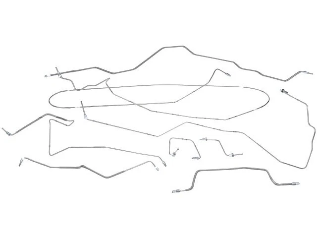 Kit de línea hidráulica de freno para Jeep Cherokee 1997-2001 1999 1998 2000 XB345FT Foto 1 de 1