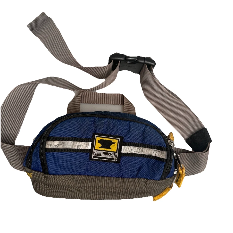 Mountainsmith Vibe Blue Fanny Pack Adjustable Hiking Waist Bag EUC - Image 1 of 4