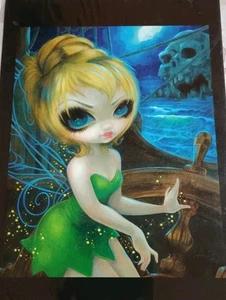 Disney WonderGround Tinker Bell Skull Rock 5x7" Postcard Jasmine Becket Griffith - Picture 1 of 1