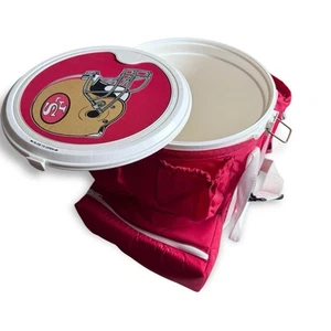 *RARE* Vintage NFL San Francisco 49ers Pak Chest Bucket Cooler Stool Vintage SF - Picture 1 of 24
