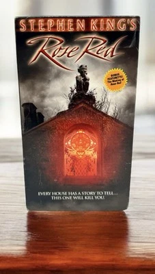 New Rose Red 2 Tape VHS Stephen King Supernatural Horror Nancy Travis Sealed - Image 1 of 4