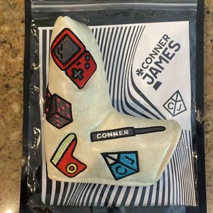 Conner James 2022 Cover Blade Putter Headcover Limited Edition White - Bild 1 von 15