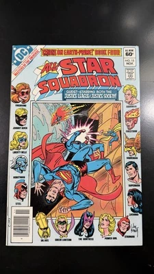 All-Star Squadron #15 Newsstand KEY Special MOTU Insert DC Comics 1982 NM - Image 1 of 4