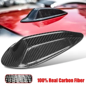 FOR 2023-25 BMW G20 G80 G42 G87 G82 M3 M4 M2 REAL CARBON FIBER ANTENNA COVER CAP - Picture 1 of 11