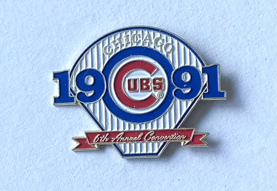 Chicago Cubs Official Convention Pin 1991 CubsCon - Image 1 of 1