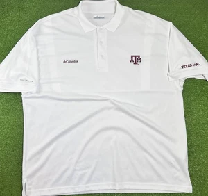 Vintage Texas A&M Angelshirt 2XL Aggie Football Omni-Shade Y2K 90s PFG Polo - Bild 1 von 7