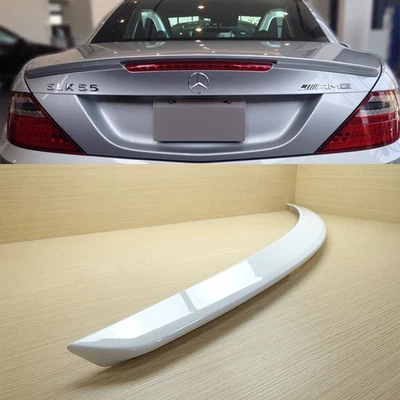 For 11-19 BENZ SLK-Class R172 Convertible 2-Door Trunk Spoiler #149 Polar White Foto 1 de 4