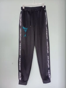Pantalones deportivos NBA Charlotte Hornets baloncesto Air Jordan puños pierna talla pequeña - Imagen 1 de 11