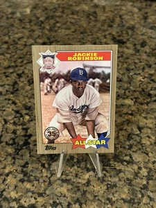 2022 Topps Series 2 JACKIE ROBINSON #87AS-50 1987 All-Star 35th Anniversary /75 - Picture 1 of 3