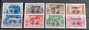 Local Deutsches Reich WWll Propaganda Fantasy overprint Lesbos MNH - Picture 1 of 1