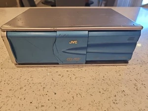 JVC 12-Disc Car CD Changer System Disc Cartridge Model CH-X1100 Blue UNTESTED - Picture 1 of 7