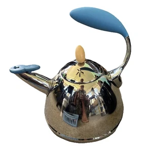 Silbato giratorio Michael Graves vintage de acero inoxidable tetera pieza faltante - Imagen 1 de 7