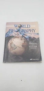 Abeka World Geography 9 9th student Text With Political & Cultural Profiles - Picture 1 of 5