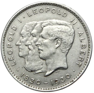 Belgium - 10 francs francs 1930 - nickel - 100 years Belgium 1830-1930 - R! - Picture 1 of 2