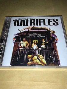 JERRY GOLDSMITH 100 RIFLES RIO CONCHOS Original film soundtrack CD RAQUEL WELSH - Picture 1 of 2