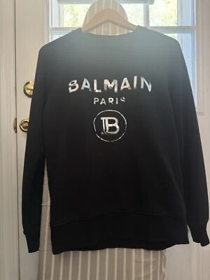 Pre-Owned Balmain Paris Sweater Men’s Size Medium - Image 1 of 4