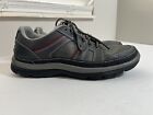 Rockport Get Your Kicks Mudguard Blucher Oxford Gray - US Men's Size 9.5